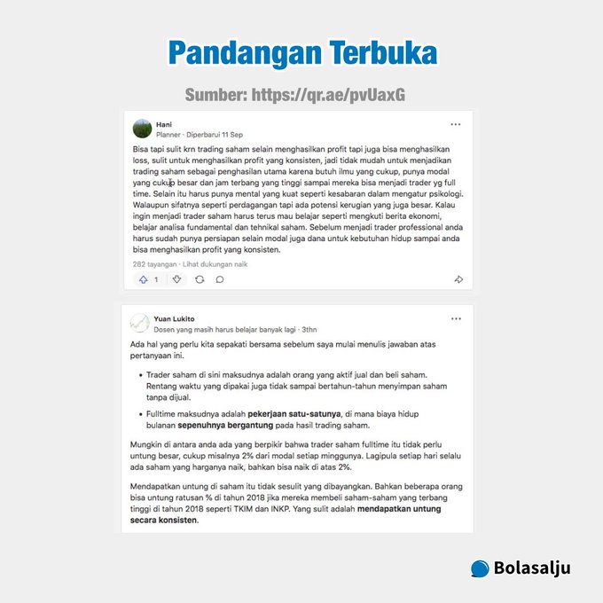 Pandangan Terbuka