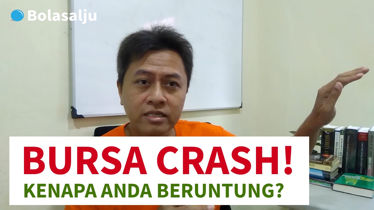 Anda Sangat Beruntung saat Bursa Crash!