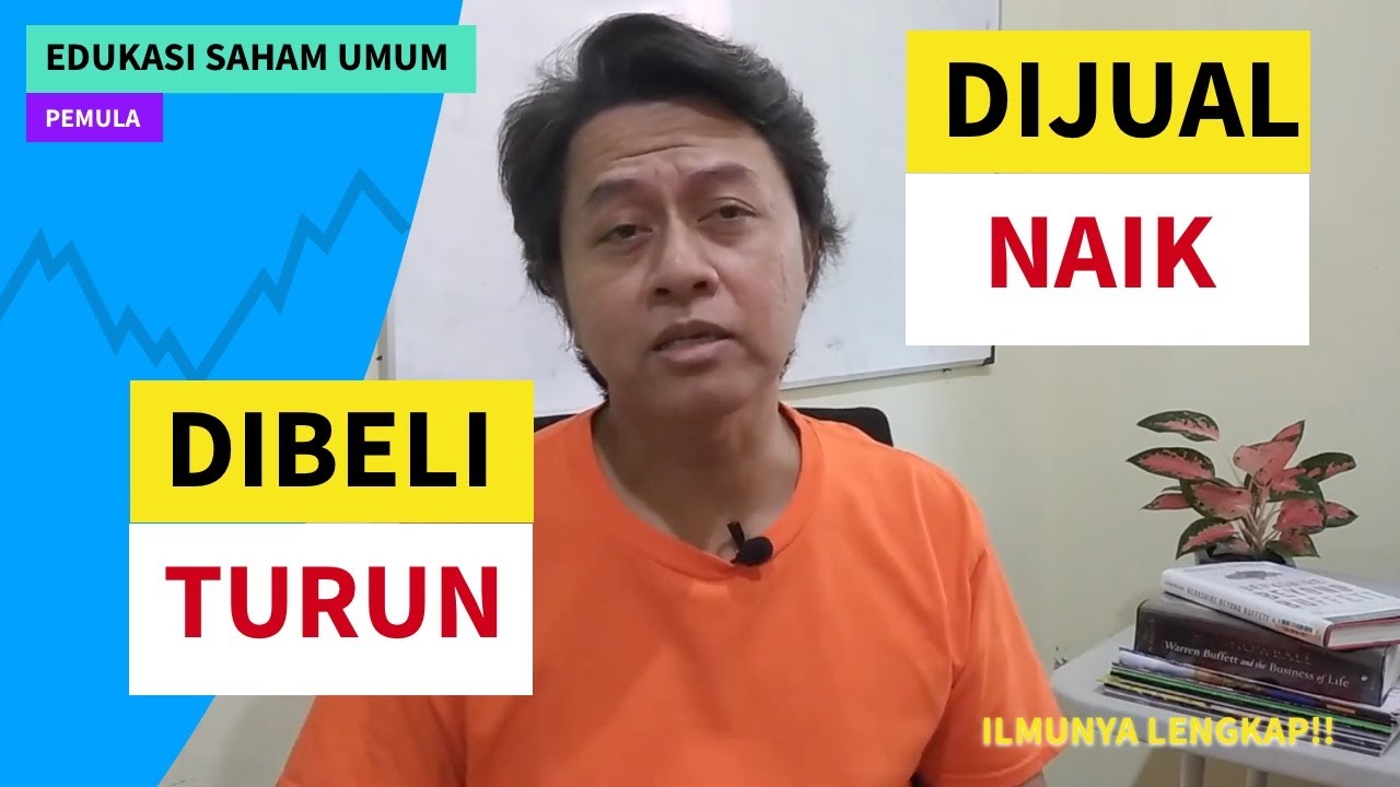 Dibeli Turun, Dijual Naik, Gimana Cara Untung di Saham?