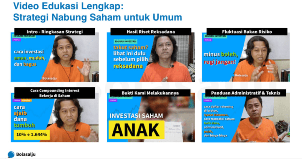 Video Edukasi Lengkap Nabung Saham untuk Umum